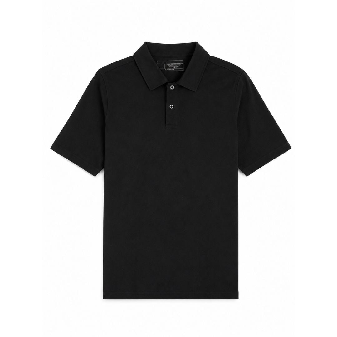 Black Polo T-Shirt