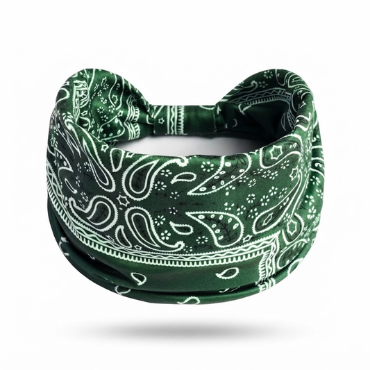 Green Military Elastic Headband