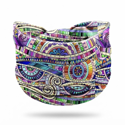 Mosaic Print Multicolour Headband